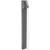Image de LEDS-C4 Borne lumineuse Eko Inclined, gris, hauteur 80 cm, aluminium