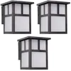 Image de Forlight Osaka Rustic Japanese Style Outdoor Wall Light. Lanterne murale pour E27 Ampoule. Lampe murale pour jardin et terrasse IP23. Brun rouille