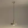 Image de LEDS-C4 Suspension Keops 1, brun mat, Ø 28 cm, aluminium