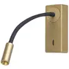 Image de Forlight Applique murale LED Mine, doré, aluminium, hauteur 14 cm