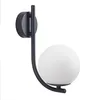 Image de Sfera Lamapara Aplique Con Forma ovalada en Color Negro Para bombilla G9