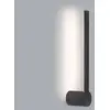 Image de Forlight applique murale LED pour salle de bain Passeggio Nova, 40 cm, noir