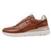 Image de Pikolinos Baskets en Cuir CANTABRIA pour Femme Color Brandy