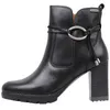 Image de Pikolinos Bottines à Talon en Cuir Connelly pour Femme Color Black