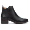 Image de Pikolinos pour femme. W6W-8950 Bottines en cuir Malaga noir (36), 3 à 5 cm, Fermeture éclair, Casuel