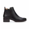 Image de Pikolinos pour femme. W6W-8950 Bottines en cuir Malaga noir (39), 3 à 5 cm, Fermeture éclair, Casuel