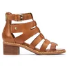 Image de Sandales à Talon en Cuir BLANES pour Femme Color Brandy