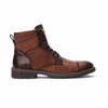 Image de Pikolinos pour homme. M2M-8156C1 Bottines en cuir marron York (43), Plat, Fermeture éclair, Casuel, Imitation cuir