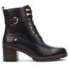 Image de Pikolinos pour femme. W7H-8510 Bottines en cuir Llanes noir - Hauteur du talon 6cm (40), 5 à 8 cm, Fermeture éclair, Casuel