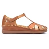 Image de Pikolinos pour femme. W8K-0705C1 Sandales en cuir marron Cadaques (39), 3 à 5 cm, Velcro, Casuel