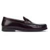 Image de Martinelli pour homme. 1623-2761N Mocassins en cuir Forthill brudeos (40), Plat, 1 à 3 cm, Aucun, Casuel, Classique, Bordeaux