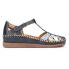 Image de Pikolinos pour femme. W8K-0705C1 Sandales en cuir Cadaques bleu (39), 3 à 5 cm, Velcro, Casuel