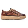 Image de Pikolinos Baskets en Cuir RIELLS pour Femme Color CAOBA