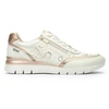 Image de Pikolinos pour femme. W4R-6622C1 Baskets en cuir Cantabria de couleur blanc cassé (36), 3 à 5 cm, Fermeture éclair, Casuel