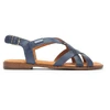 Image de Pikolinos pour femme. W0X-0556ST Sandales plates en cuir Algar bleu (37), Boucle, Casuel