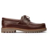 Image de Martinelli pour homme. C014-2980PY Chaussures bateau Glenmore en cuir marron (43), Plat, Lacets, Casuel, Classique