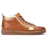 Image de Pikolinos Baskets en Cuir Lanzarote pour Femme Color Brandy