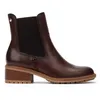 Image de Pikolinos Medina Bottines Chelsea à Talon Femme | Cuir | Éclair | Marron