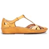 Image de Pikolinos pour femme. 655-0732C5 Sandales en cuir P.Vallarta marron (37), Beige, Plat, Velcro, Casuel