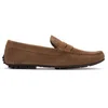 Image de Martinelli pour homme. 1411-2496W Mocassins en cuir marron Pacific (45), Plat, Aucun, Casuel
