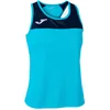 Image de Joma Débardeur Montreal T-Shirt, Turquoise Fluo Bleu Marine, L Femme