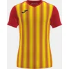 Image de Joma T-Shirt à Manches Courtes Inter II Rouge Jaune T-Shirt Unisexe Adulte