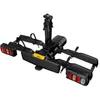 Image de TAGLE Yellowstone Porte-vélos à Boule pour 2 et 3 vélos électriques et Traditionnels, Pliable et basculant, antivol avec Cadenas, lumières 7 et 13 Broches, Charge maximale 60 kg