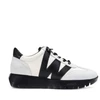 Image de Wonders pour femme. A-2476_941_11814 Baskets en cuir Racer blanc (36), Plat, Lacets, Casuel
