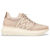 Image de Wonders pour femme. A-4001 Baskets Azure nude (36), Cuir, 3 à 5 cm, Lacets, Casuel