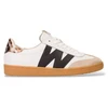 Image de Wonders pour femme. AP-2001 Baskets en cuir combiné beige (41), Plat, Lacets, Casuel