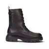 Image de Wonders pour femme. A-4313 Bottines en Cuir Alice noir (36), Plat, Lacets, Casuel