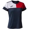 Image de Joma T-Shirt Manches Courtes Crew v Marine Rouge Blanc