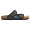 Image de Pepe Jeans pour femme. PLS90638 Oban Claic 2 Anatomical Sandals noir (37), Plat, Aucun, Casuel