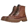 Image de Pepe Jeans Homme Lincoln Top Bottes, Brown (Cognac Brown), 41 EU