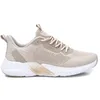 Image de REFRESH - Sneakers Femme Beige - Chaussures Confortables et polyvalentes - Mode décontractée - Modèle 17171504 (Taille36)