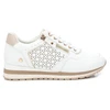 Image de Xti pour femme. 14223401-BLANCO Baskets 142234 blanc (36), Plat, Lacets, Casuel
