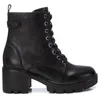 Image de XTI - Bottines Femme Noir - Chaussures confortables et polyvalentes - Mode décontractée - Modèle 14298301 (Taille38)