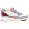 Image de Carmela pour femme. 16226906-JEANS Baskets en cuir 162269 multicolores (37), Plat, Lacets, Casuel