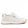 Image de Carmela pour femme. 16215101-BLANCO Baskets en cuir 162151 blanc (37), Plat, Lacets, Casuel