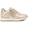 Image de Refresh pour femme. 17278907-ORO Formateurs 172789 or (37), Doré, Plat, Lacets, Fermeture éclair, Casuel