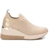 Image de XTI - Sneakers Femme Beige - Chaussures Confortables et polyvalentes - Mode décontractée - Modèle 14371801 (Taille40)