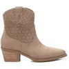 Image de XTI - Bottines Femme Taupe - Chaussures confortables et polyvalentes - Mode décontractée - Modèle 14388503 (Taille36)