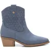 Image de XTI - Bottines Femme Bleu jean - Chaussures confortables et polyvalentes - Mode décontractée - Modèle 14388505 (Taille39)
