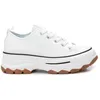 Image de REFRESH - Sneakers Femme Blanc - Chaussures Confortables et polyvalentes - Mode décontractée - Modèle 17247706 (Taille38)