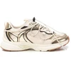 Image de Xti pour femme. 14405202-ORO Formateurs 144052 or (36), Doré, Plat, Lacets, Casuel, Sport, Multisport