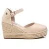Image de REFRESH - Espadrilles Femme Beige - Chaussures confortables et polyvalentes - Mode décontractée - Modèle 17264402 (Taille38)