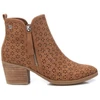 Image de Refresh pour femme. 17278402-CAMEL Bottines 172784 marron (40), 5 à 8 cm, Fermeture éclair, Casuel