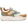 Image de REFRESH - Sneakers Femme Beige - Chaussures Confortables et polyvalentes - Mode décontractée - Modèle 17285303 (Taille35)