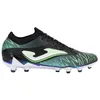 Image de Joma Chaussures de football FG, pointure 37-46, coupe uniforme, contrôle et précision, Noir, vert, 42 EU