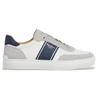 Image de Pepe Jeans pour homme. PMS000007 Baskets en cuir Camsem White Series (42), Blanc, Plat, Lacets, Casuel